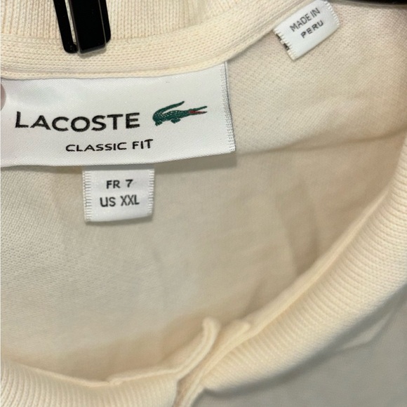 Lacoste Men’s Classic Fit Pique Polo Shirt XXL - Picture 6 of 6